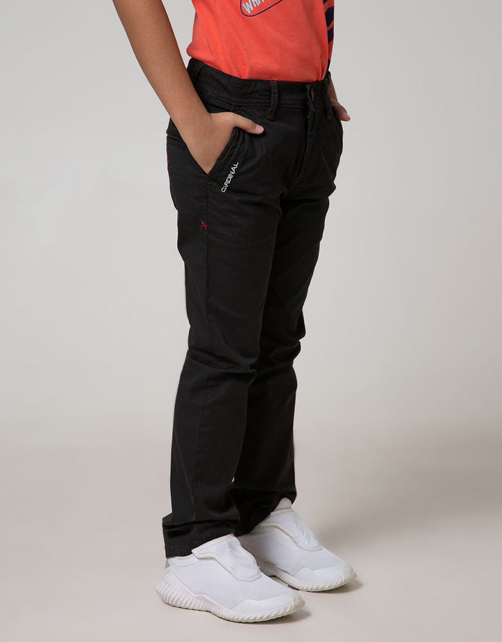 Cardinal Kids Boy Bordir Brand Long Pants Chinos