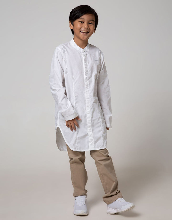 Cardinal Kids Boy Long Sleeve Koko Hidden Button