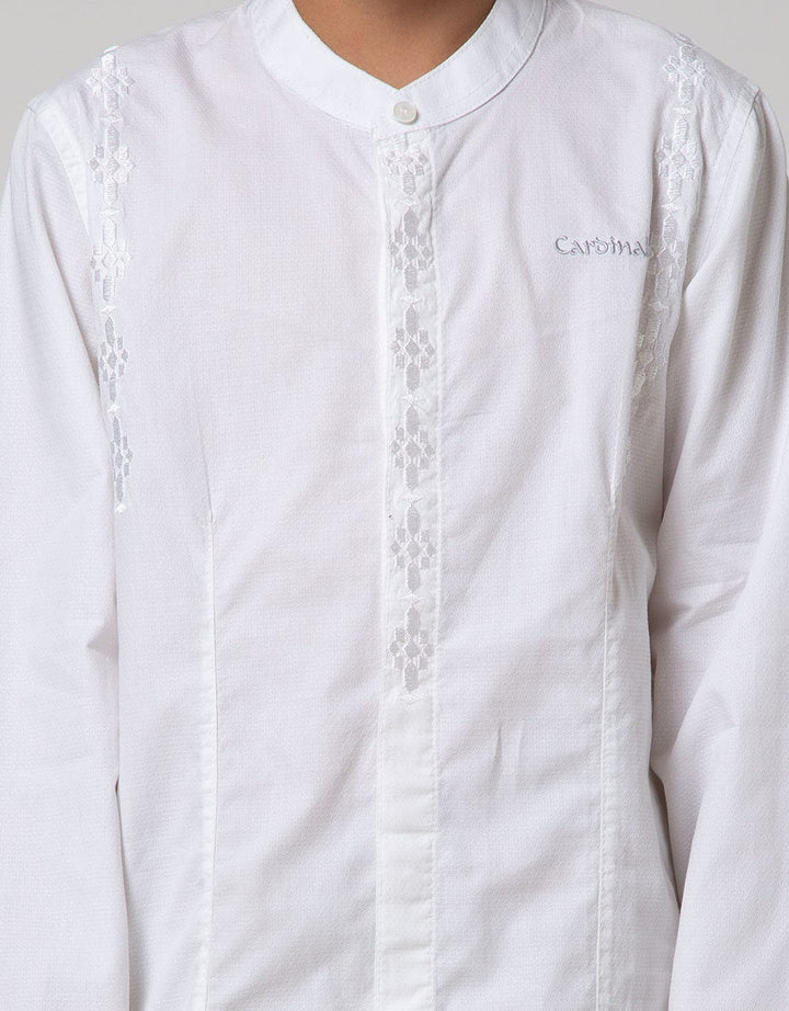 Cardinal Kids Boy Long Sleeve Koko Hidden Button