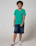 Cardinal Kids Boy Washed Accent Short Pants