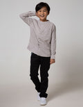 Cardinal Kids Boy Line Contrast Long Pants Chinos