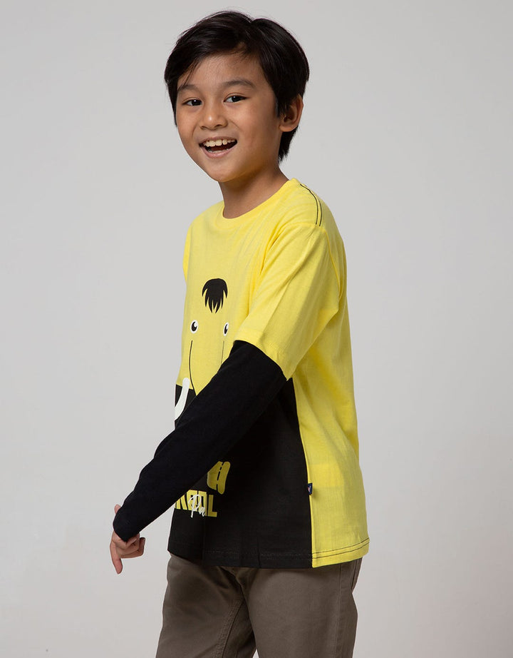 Cardinal Kids Boy Elephant T-Shirt Long Sleeve