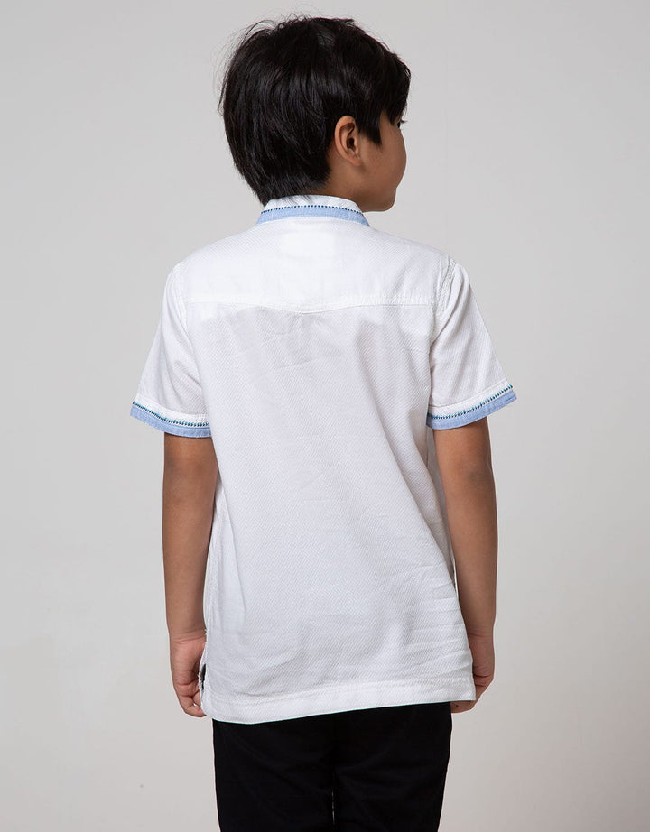 Cardinal Kids Boy Short Sleeve Koko Line Contrast