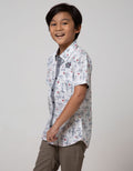 Cardinal Kids Boy Plane Short Sleeve Shirt
