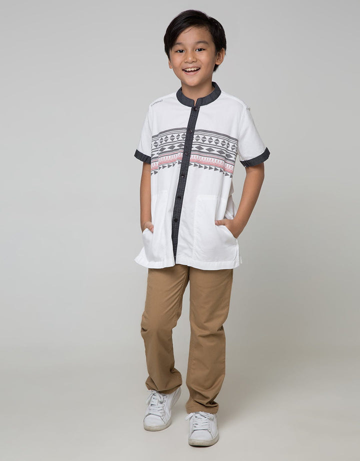 Cardinal Kids Boy Unique Striped Koko Shirt