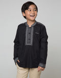 Cardinal Kids Boy Long Sleeve Embroidered Koko Shirt