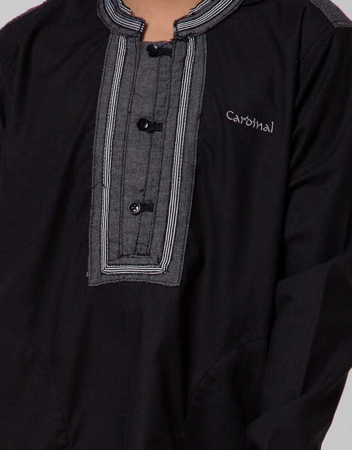 Cardinal Kids Boy Long Sleeve Embroidered Koko Shirt