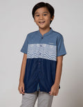 Cardinal Kids Boy Short Sleeve Koko Wave Print