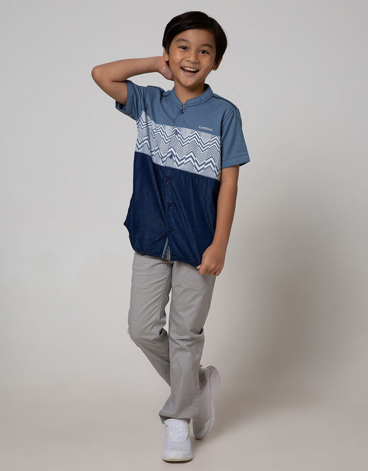 Cardinal Kids Boy Short Sleeve Koko Wave Print