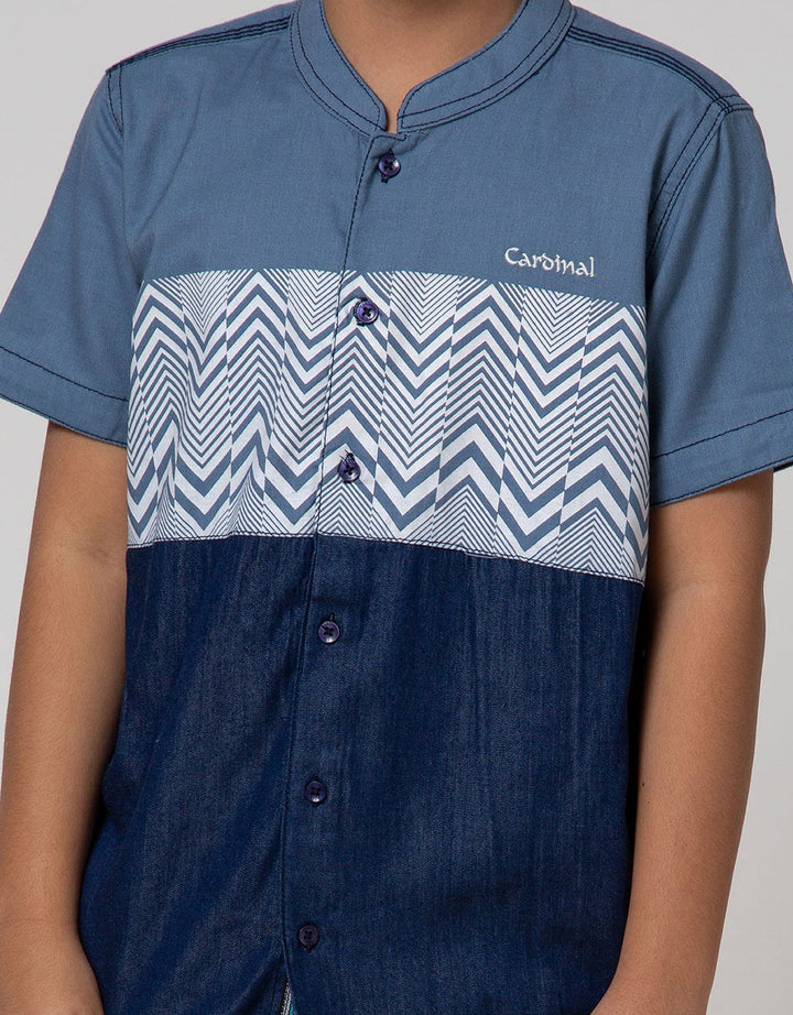 Cardinal Kids Boy Short Sleeve Koko Wave Print