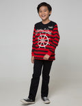 Cardinal Kids Boy Long Pants Stitching Contrast