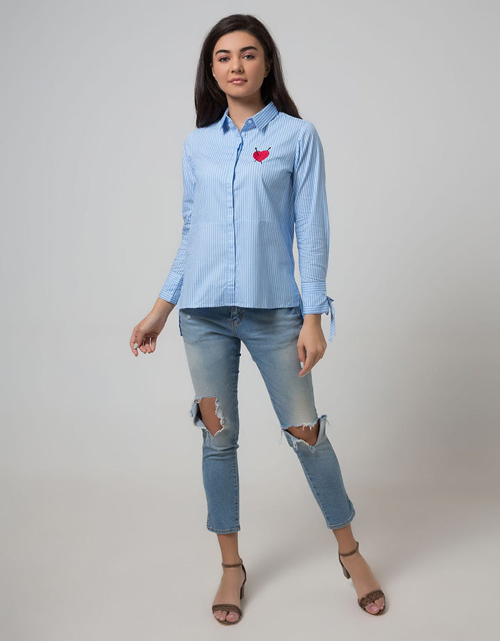 Minimal Milana Cuffed Shirt
