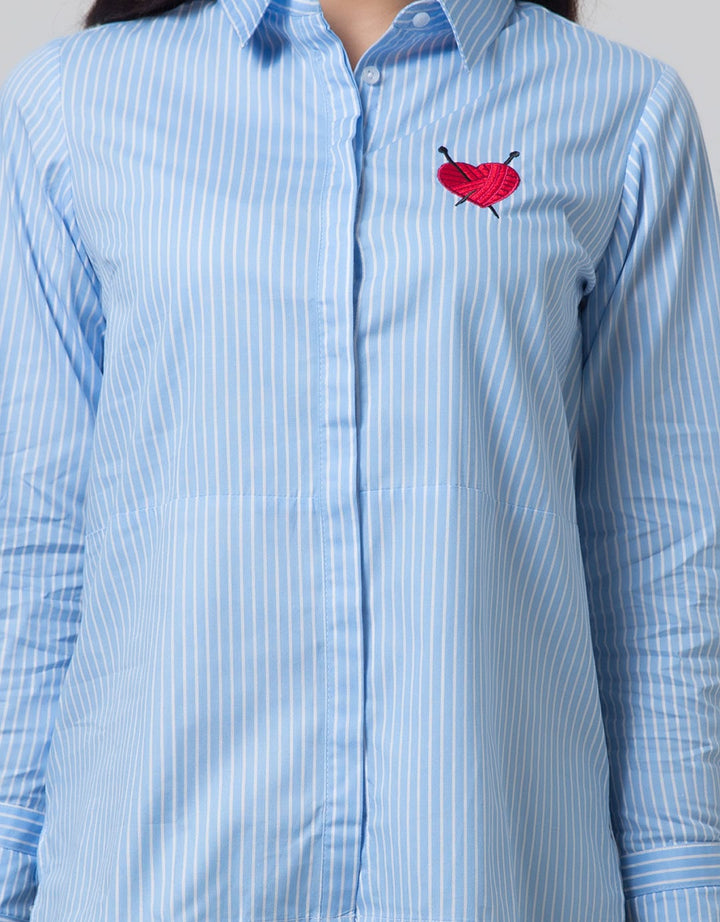 Minimal Milana Cuffed Shirt