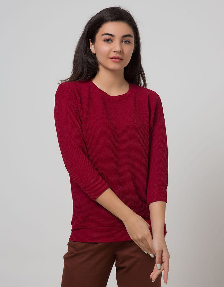 Minimal Alvanie V-Neck Blouse