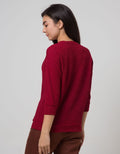 Minimal Alvanie V-Neck Blouse