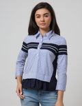 Minimal Rib Mixed Shirt