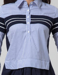 Minimal Rib Mixed Shirt