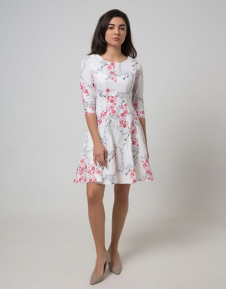 Minimal Pomegranate Dress