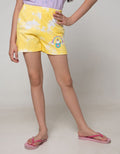 Aero Kids Short Pants Tie Dye Yellow Magical