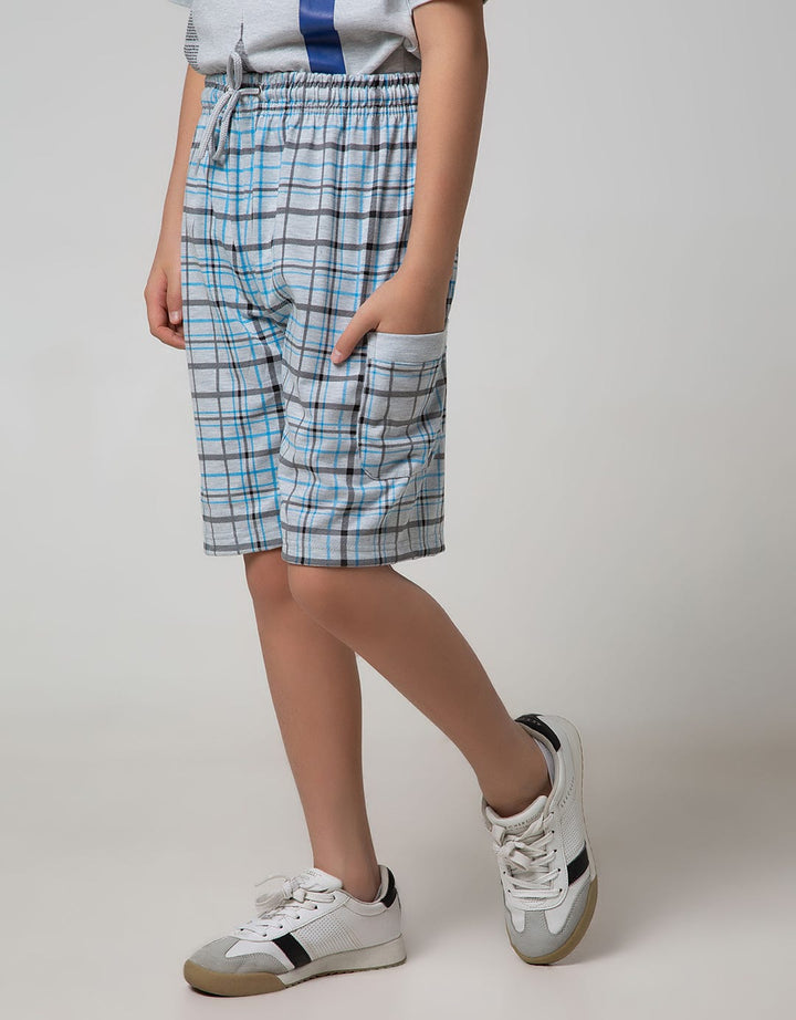Aero Kids Shorts Pants Fullprintnofloc Tade Regu Check