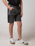 Aero Shorts Pants Print Tade Regu Textured Brave