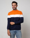 Details Sweatshirt Jumper R Neck Cut N Sewn