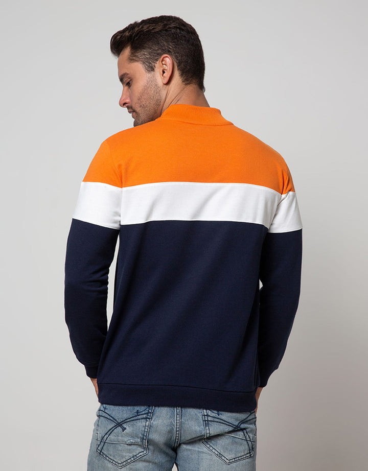 Details Sweatshirt Jumper R Neck Cut N Sewn