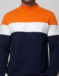 Details Sweatshirt Jumper R Neck Cut N Sewn