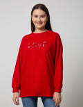 Nevada Sweatshirt Embossed Love