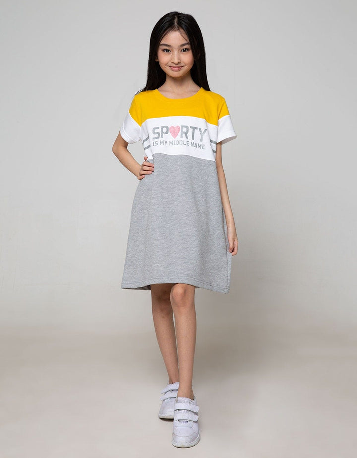 Nevada Short Sleeve Midi Dress