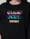 Nevada Sweatshirt Solid Foil Game Over