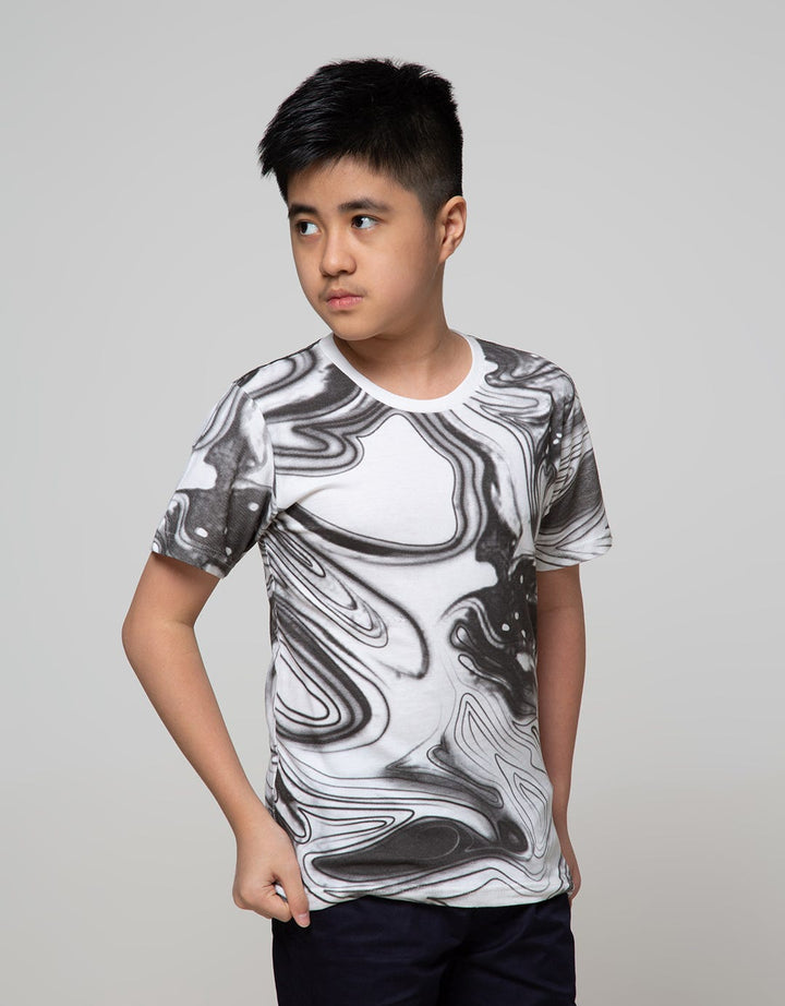 SS T-SHIRT MARBLE FP