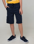 Nevada Kids Short Pants Knit Bottom Cargo Pocket