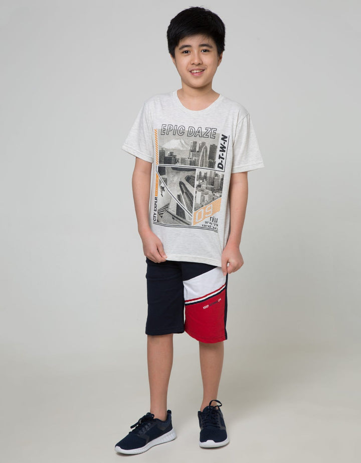 Nevada Kids Short Pants Knit Combo Side