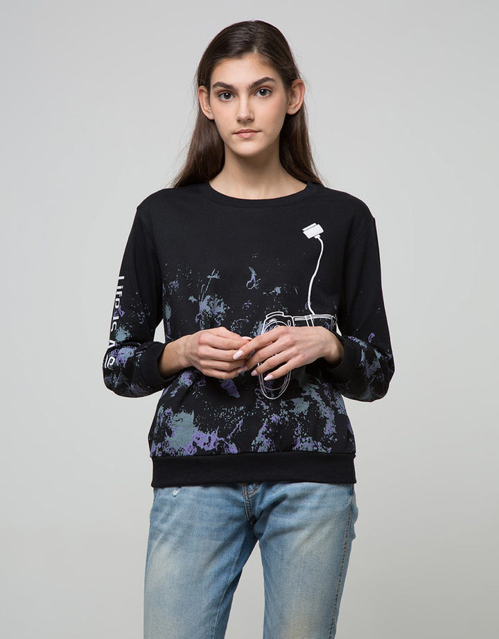 Nevada Sweatshirt Prt Stick Game Splash