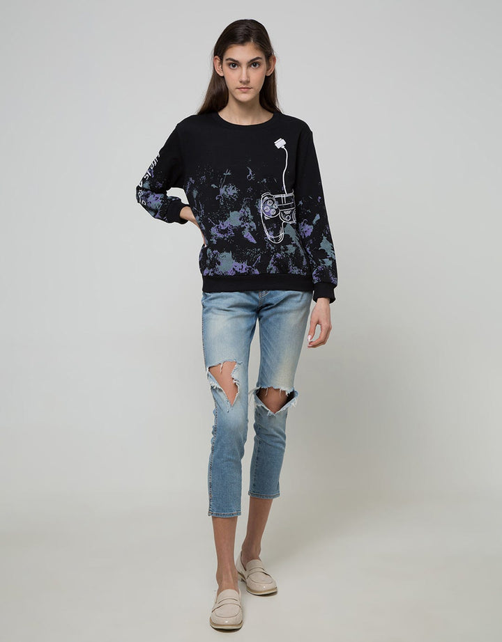 Nevada Sweatshirt Prt Stick Game Splash