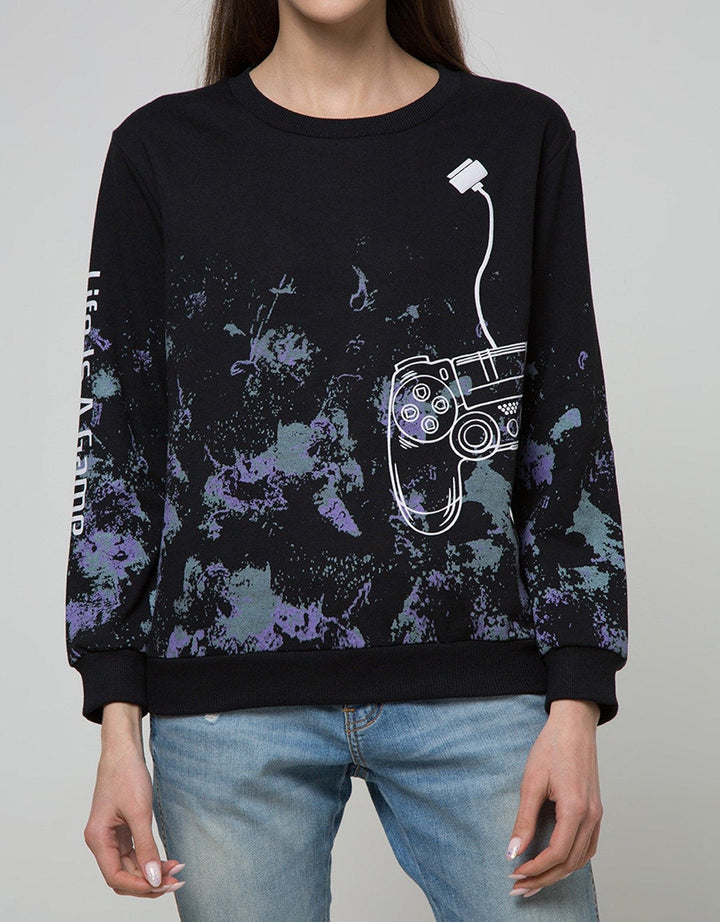 Nevada Sweatshirt Prt Stick Game Splash