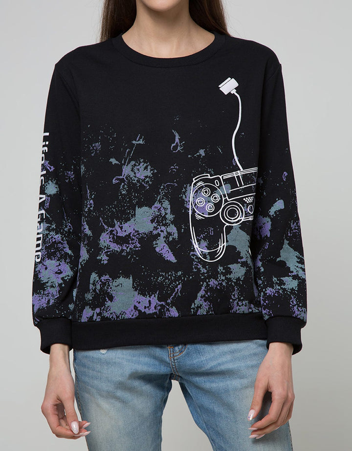 Nevada Sweatshirt Prt Stick Game Splash