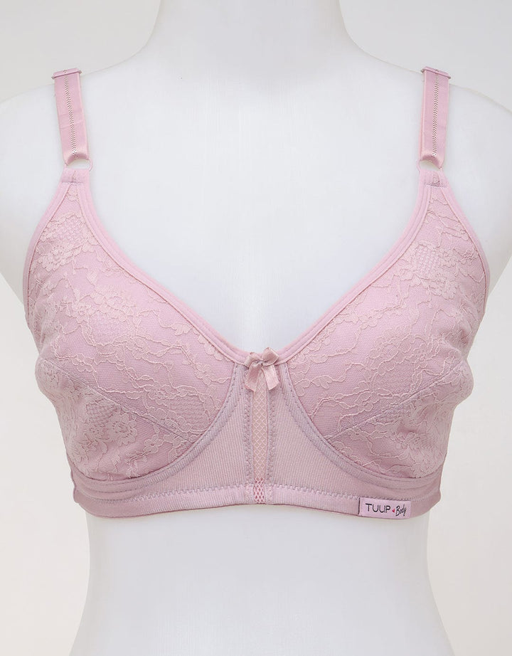 Tulip Sexy Lace Non Wire Bra Wanita