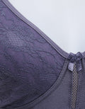 Tulip Sexy Lace Non Wire Women's Floral Bra