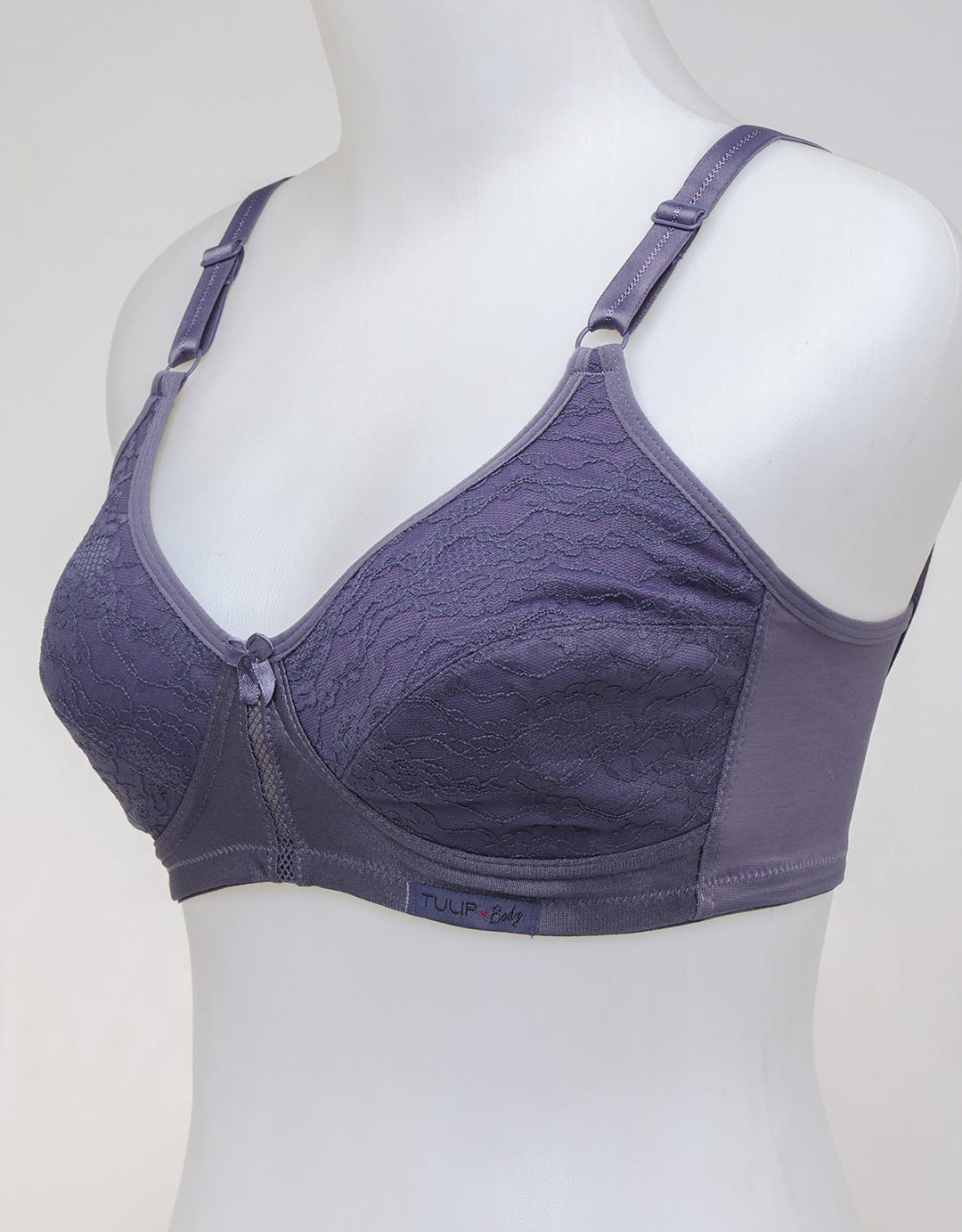 Tulip Sexy Lace Non Wire Bra Cute Wanita