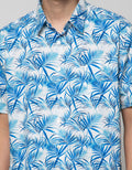Crocodile Print Motif Shirt