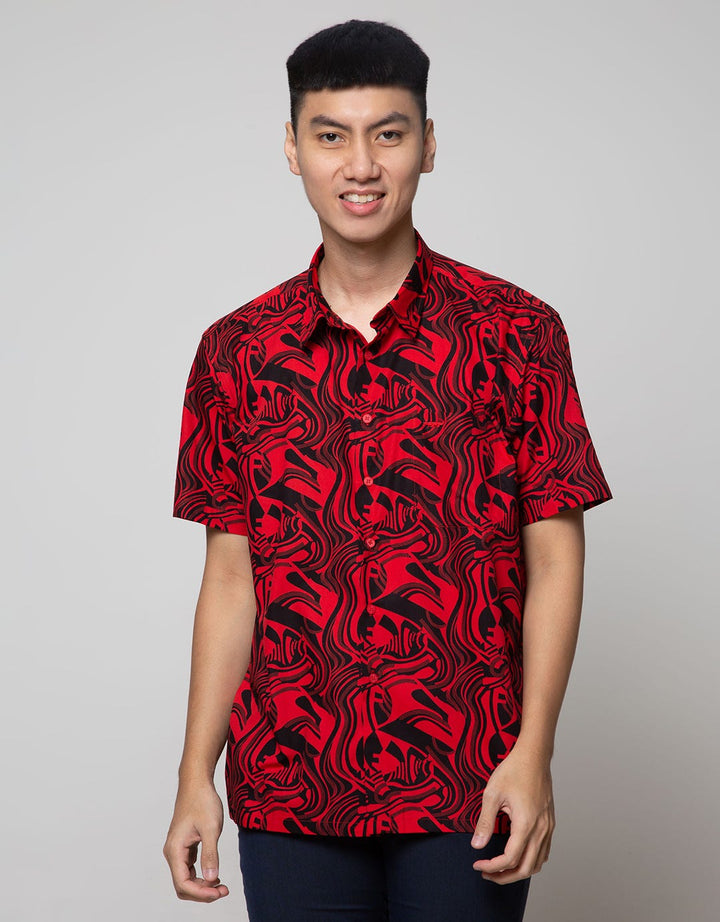 Crocodile Motif Shirt