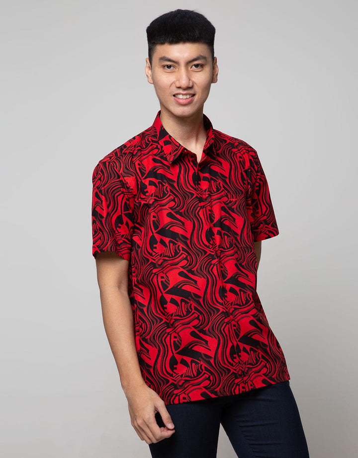 Crocodile Motif Shirt