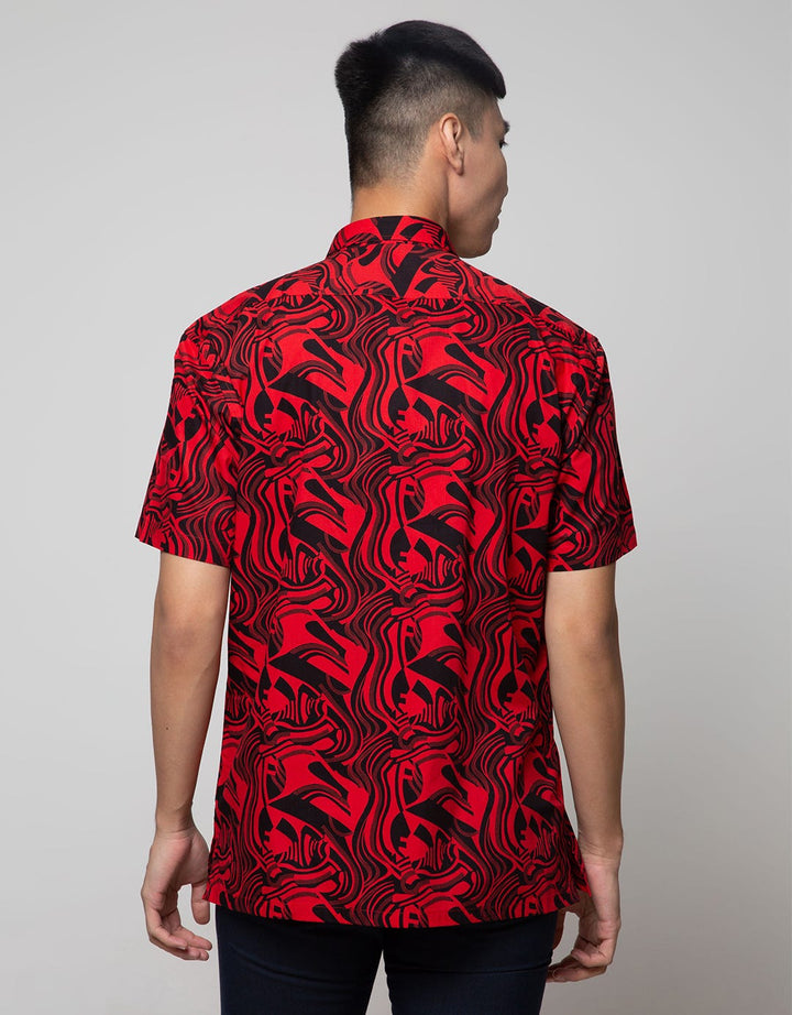 Crocodile Motif Shirt