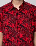 Crocodile Motif Shirt