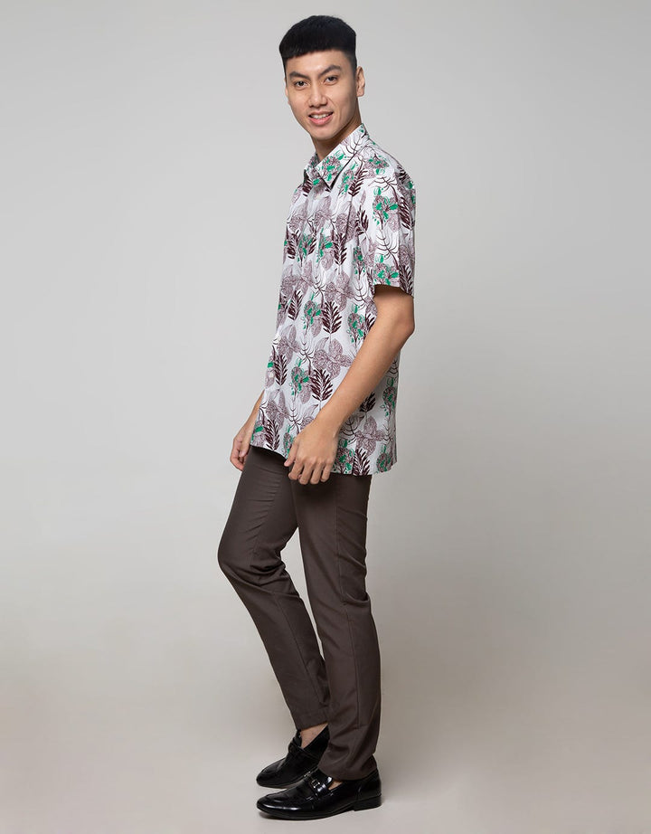 Crocodile Kemeja Print Cubes