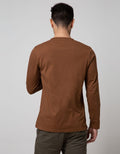 Men's Top Lillac Henley Shirt