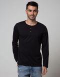 Men's Top Lillac Henley Shirt