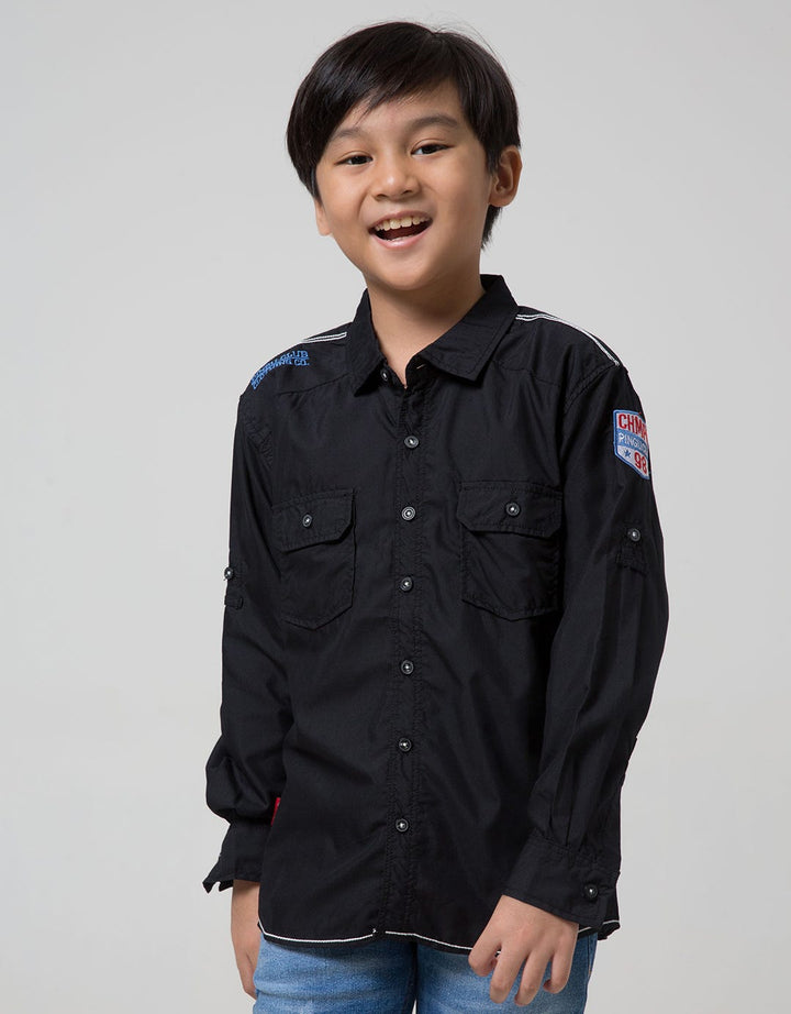 Pingu Club Kemeja Panjang Anak Laki-Laki